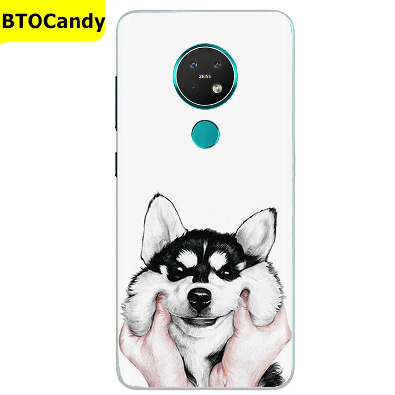 wallet cases For Nokia 7.2 Case Phone Cover Silicon Case for Nokia 6.2 7.2 TA-1196 TA-1181 Tpu Case for Nokia7.2 Nokia6.2 Nokia 1.4 Soft Case wallet cases Cases & Covers