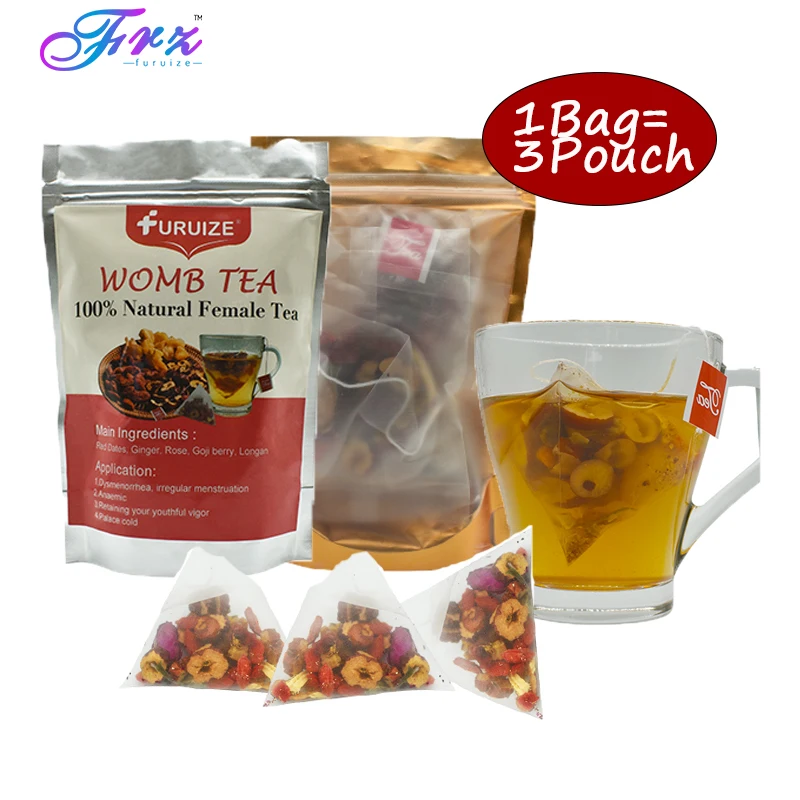 

3pcs/Bag Furuize Warming Womb Tea detox Herbal Uterus Cleansing Tea Irregular Menstruation Womb Detox Tea