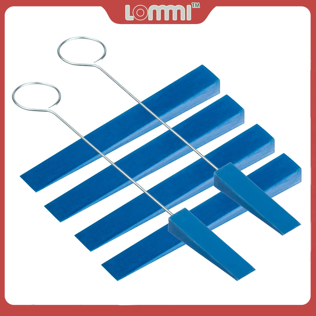 LOMMI 6PCS Piano Tuning Mutes Tuning Tools/ Rubber Mutes KIT Rubber