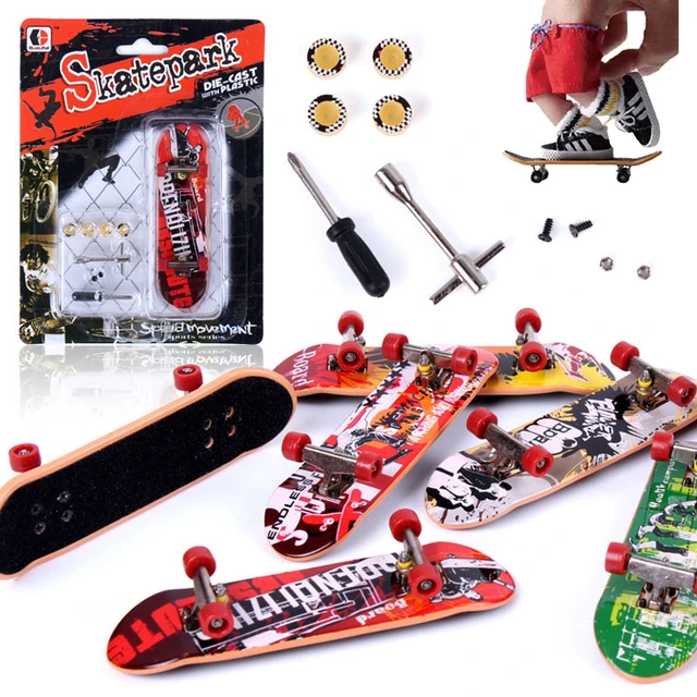 Pista Skate De Dedo Fingerboard Brinquedo Infantil Presente em