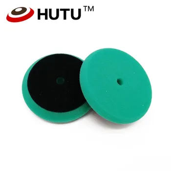 

3inch Car Polisher Pad 80mm foam polishing pad for car polisher RO/DA/Air Polisher Polyester Green Heavy Cutting pad