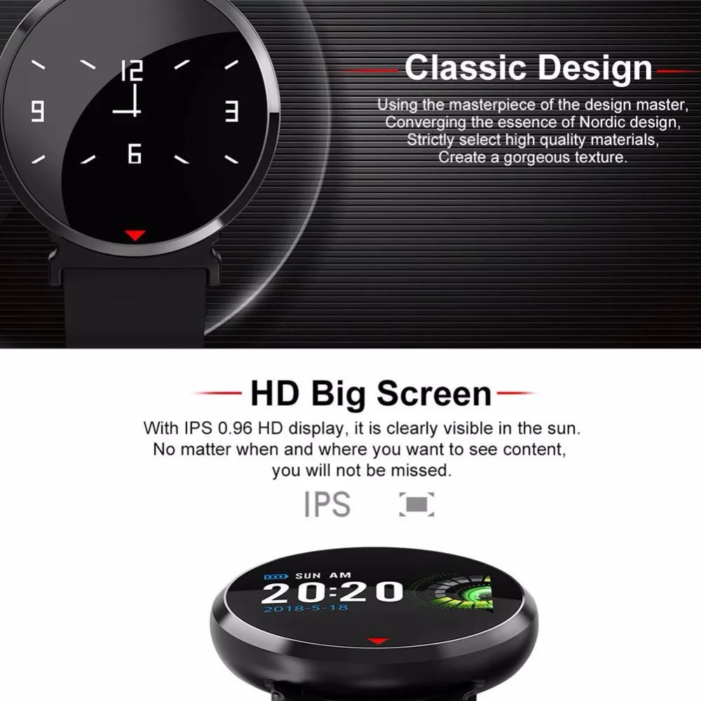 2019 E28 Smart Sport Bracelet Blood Pressure Monitor Smart band fitness tracker waterproof Pedometer Smart Wristband 5VV