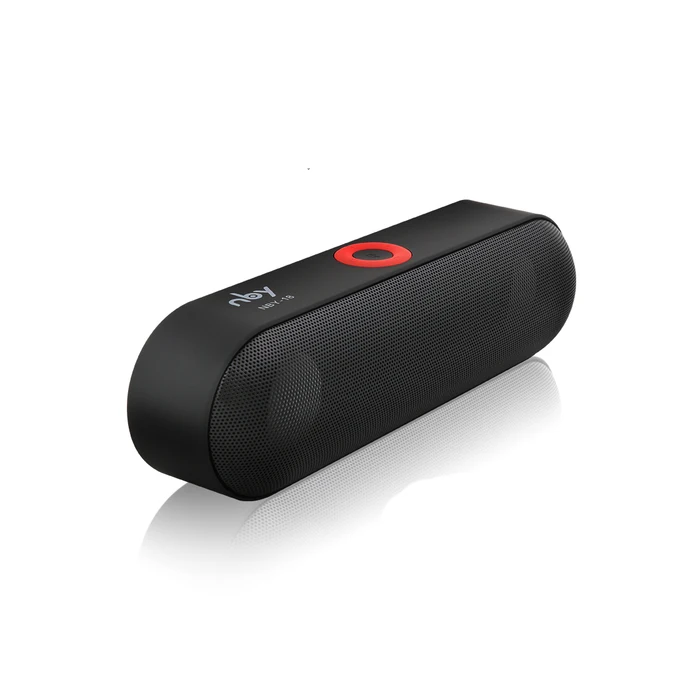 Черный Kaolanhon 10 Вт беспроводной Bluetooth 4,2 активный динамик мини стерео двойной динамик сабвуфер высокой мощности портативная карта FM USB TF Nby-18 - Цвет: Черный