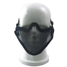 Поле для страйкбола Wargame вождь племени маска на пол-лица Металлическая стальная защитная сетка охота тактическая Защитная Страйкбол Маска 3 цвета