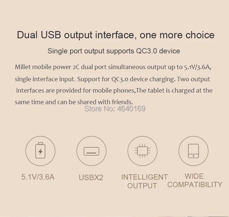 Xiaomi Mi 2C QC3.0 Мощность банк 20000 мАч Мобильный Портативный Мощность банк 2 Dual USB Выход двухполосный быстрый заряд полимерная батарея для мобильного телефона