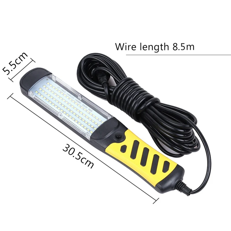 Premium Chance of  Eu PlugHandheld Maintenance Lamp Car Led Emergency Light Working Flashlight Lamp Led Strong Magneti