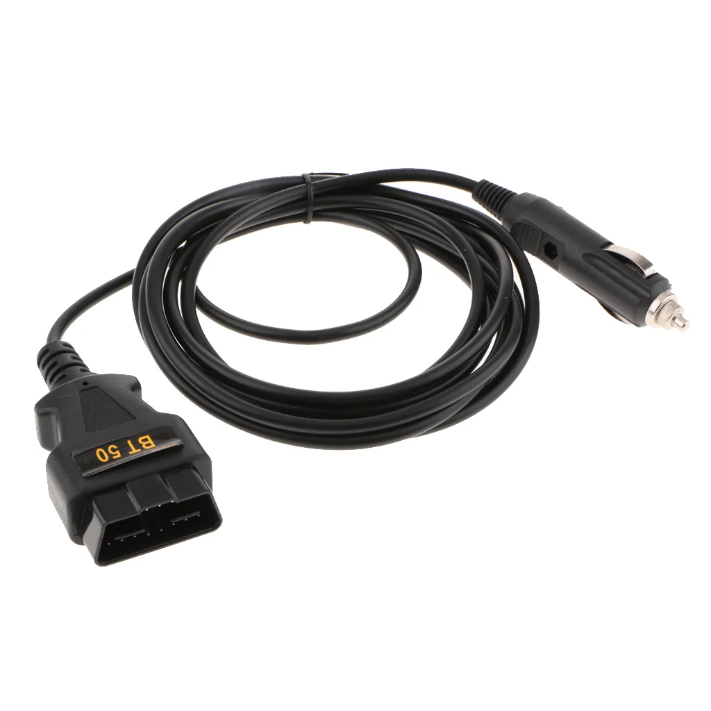Car Part 12V OBD2 OBDII ECU Memory Saver Emergency Power Supply Cable Wire