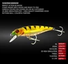 1pc minnow fishing lure 8.5cm 9g Hard Artificial Bait Bass Pike Wobbler Jerkbait Pesca Crankbait saltwater Fishing Tackle ► Photo 2/6