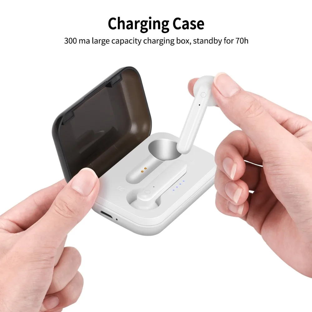 FineBlue J10 TWS 5,0, Bluetooth, наушники, мини, двойной, стерео микрофон, настоящие, беспроводные, наушники, для смартфона, наушник, для спорта, музыки, басов, разговоров