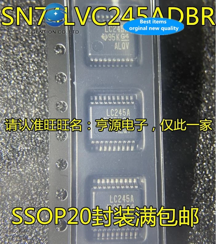 

Новые и оригинальные логические чипы SN74LVC245 SN74LVC245ADBR LC245A SSOP20, 30 шт., 100%, в наличии
