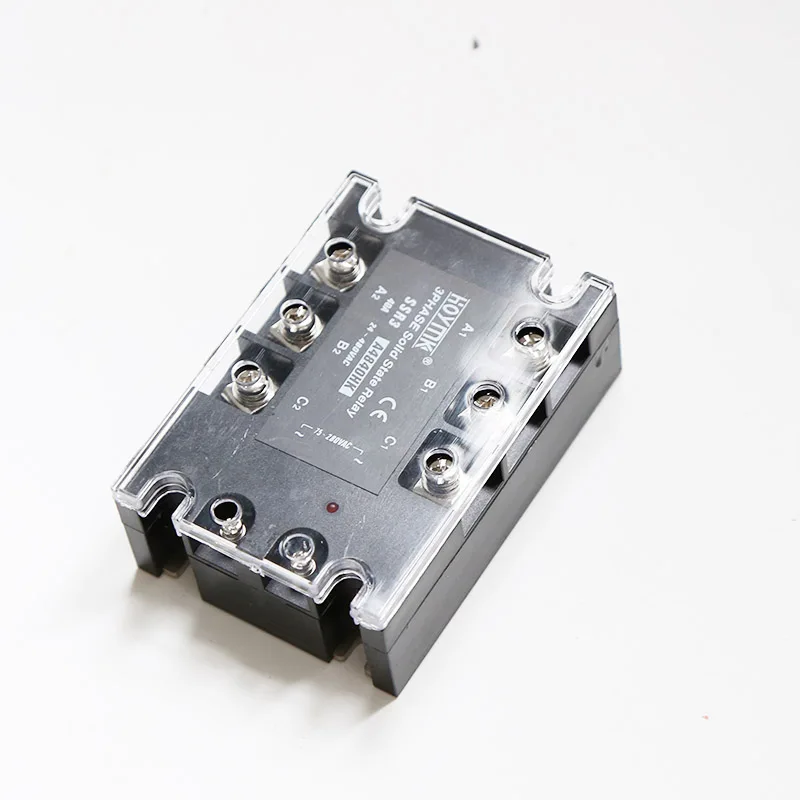 

Universal Good quality 3 Phase 40A AC Solid State Relay SSR3 A4840HK Electronic Switch