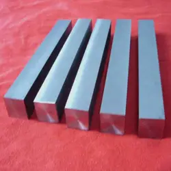 Tige carrée en titane de Grade 2, haute intensité, pureté TA2 Ti Bar L:50cm/20" 