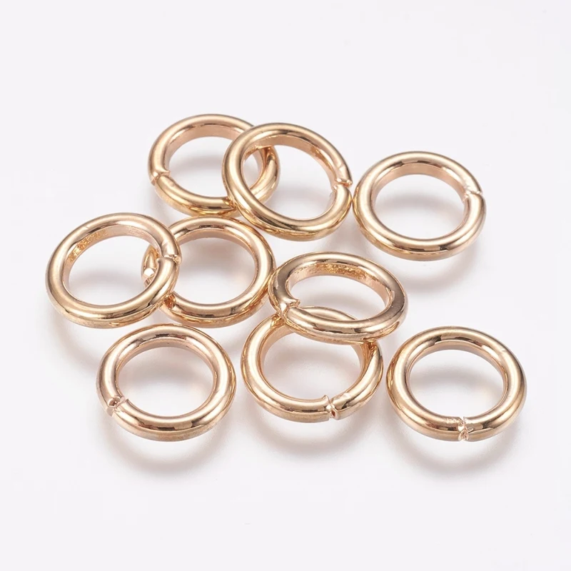 500pcs 12mm Iron Jump Rings Close Unsoldered Jump Rings for DIY Jewelry Findings Making