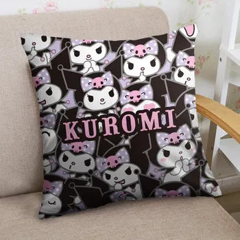 

IVYYE Black Kuromi Anime Customized Pillow Case Home Bedroom Pillows Cover Cartoon Decorative Pillowcase Unisex New