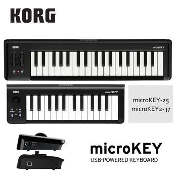 

Korg microKEY25 microKEY2-37 Powerable USB MIDI Keyboard Controller Synthesizer Cable Drum Electric Digital Piano iPad mac pc