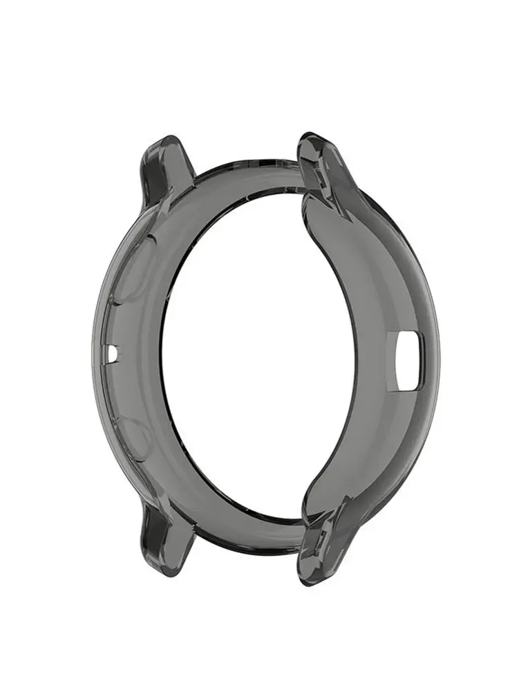 Полный вокруг экрана Защитная крышка ТПУ защитный чехол для samsung Galaxy Watch Active 40 мм - Color: Black
