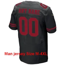 A+++ хорошие отзывы Персонализированные сшитые Сан-Франсиско s Подгонянные любое имя и номер мужчины женщины молодежи дети Джерси