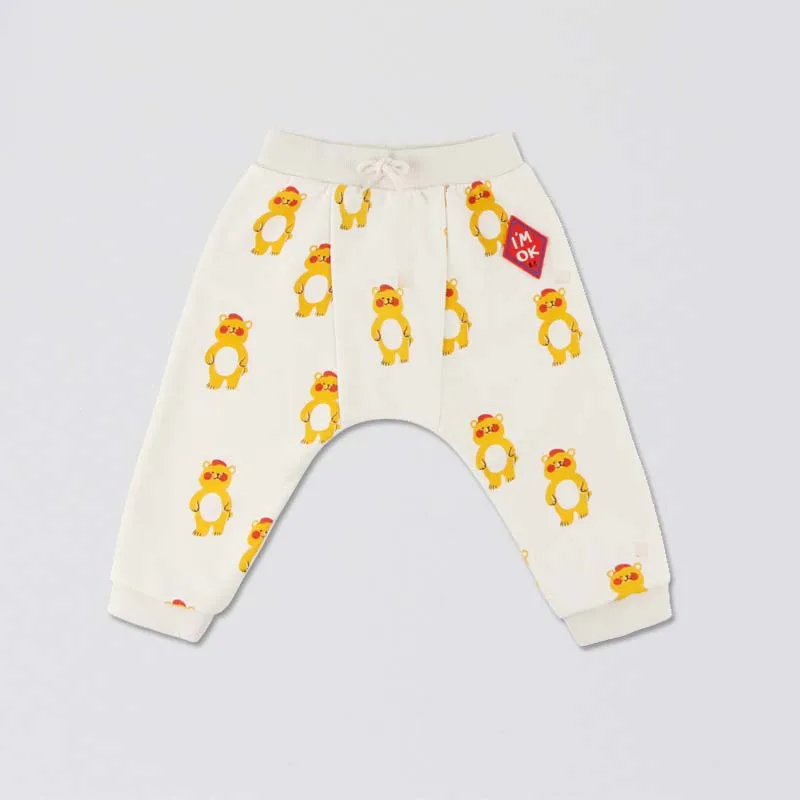 Pants BOBOmoon-BB/ штаны в полоску для девочки ясельного возраста, штаны с оборками для девочек Одежда для маленьких девочек зимняя одежда для маленьких мальчиков штаны для мальчиков - Цвет: Pants