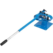 Machine à cintrer compacte pour tubes de 1 à 3 pouces, 7 matrices, Fabrication de métal, poignée maximale de 5/8