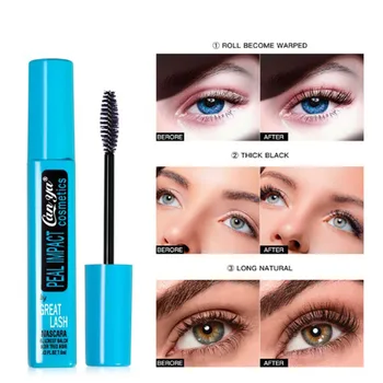 

colorful eye lashes 3d fiber lashes mascaras waterproof liquid lash extensions mascara ipek kirpik malzemeleri maquiagem