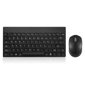 

2.4G Wireless Keyboard with Mouse Combo Mini Keyboard 1600DPI Mice Set for Laptop Computer EM88