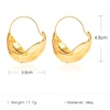 Creative Irregular Flower Basket Dangle Earrings For Women Gold Color Metal Stereoscopic Exaggerated Drop Earrings 2022 Dangler ► Photo 2/6