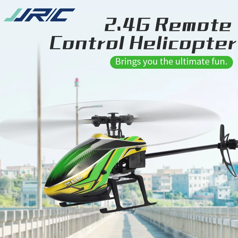 

JJRC M05 2.4GHz 4 Channel 6-Axis Gyroscope Stabilizer Altitude Hold RC Helicopter for RC Models Toy Indoor Outdoor Children Toys