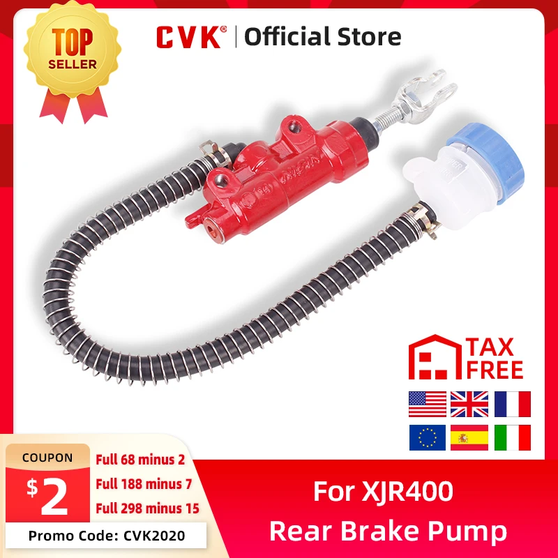 Cvk Belakang Pompa Rem Master Silinder Satu Kata Pompa Untuk Yamaha Xjr400 Tzr400 Fz400 Xjr Fz Tzr250 Aksesoris Motor Pengungkit Tali Kabel Aliexpress