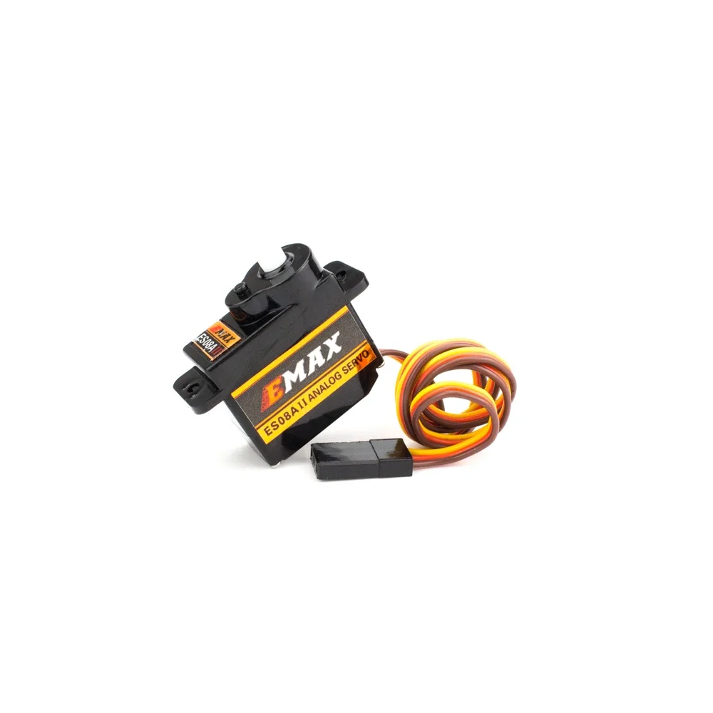Original EMAX Official ES08DII Micro RC Servo Plastic Gear 1.8kg/Sec For RC Models 4Pcs thumbnail 2