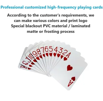 

RFID tag playing card PVC intelligent magic card 13.56MHZ NFC label performance props