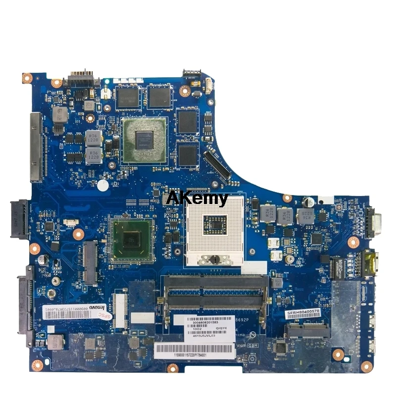  QIQY6 LA-8692P Laptop motherboard for Lenovo IdeaPad Y500 original mainboard GT650M