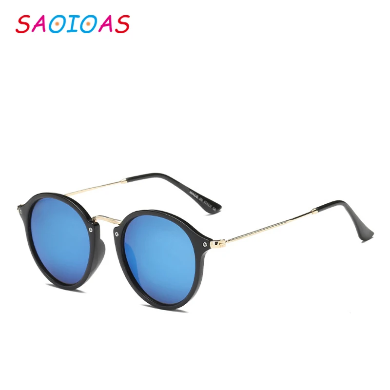 SAOIOAS, новинка, роскошные солнцезащитные очки, для женщин, для вождения, зеркала, Ретро стиль, для женщин, светоотражающие, Плоские линзы, солнцезащитные очки для женщин, oculos UV400 - Цвет линз: B6