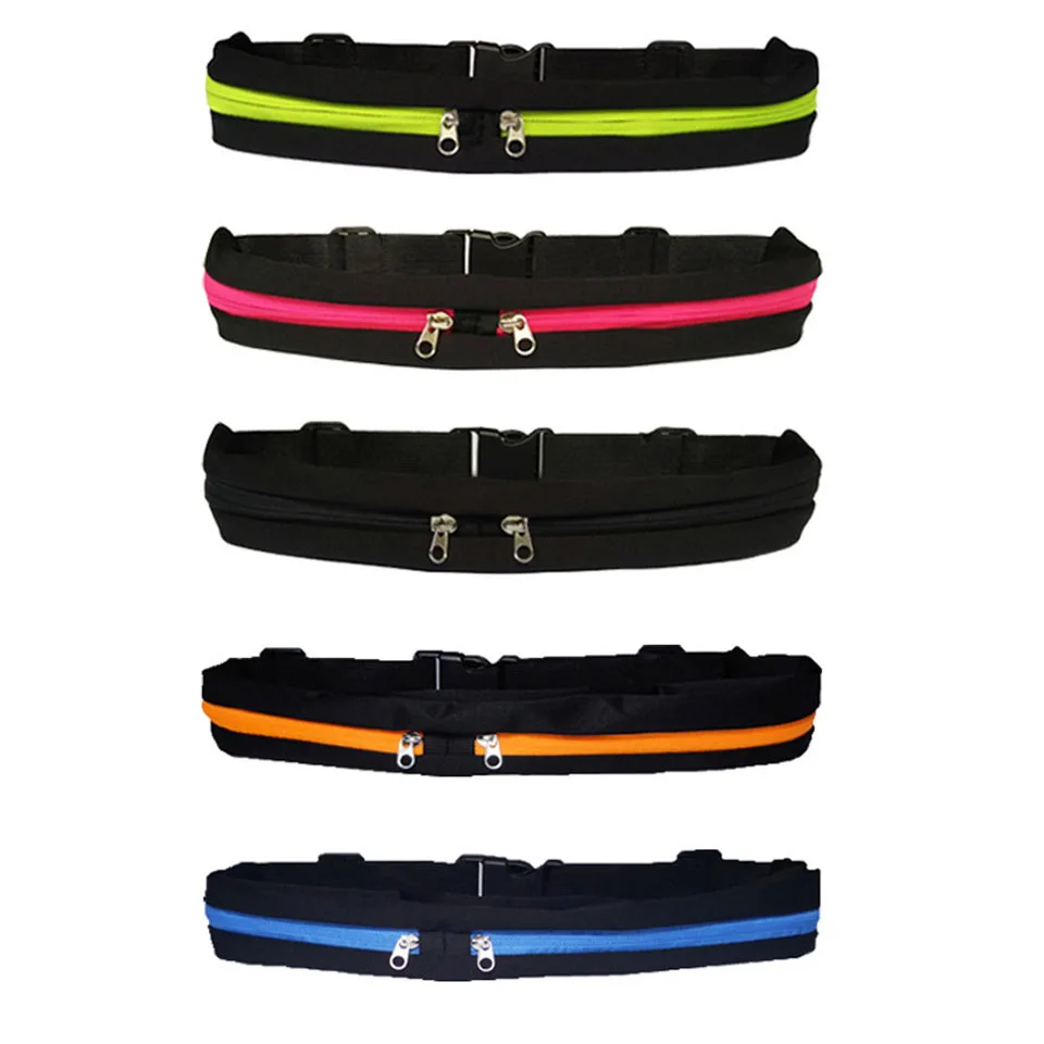 

New Outdoor Sport Running Waist Bag Waterproof Mobile Phone Holder Pocket Jogging Running Belt Bag Men Women Gym Fitness Bag