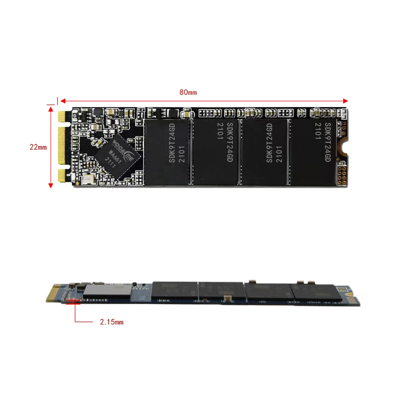 Disco de Estado Sólido Msata Sata Iii 64 Wooacme gb 120gb 128gb 240gb 256gb 480gb 512gb 1tb Disco Rígido Ssd para Laptop Netbook - Imagem 5