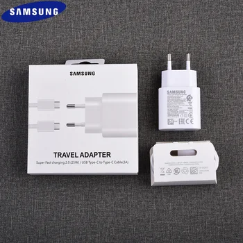 

Samsung Note 10 Charger 25W EU/US Super Fast Charging Power Adapter For Samsung Galaxy Note 10 Plus Pro S20 S10 S9 S8 Plus A51