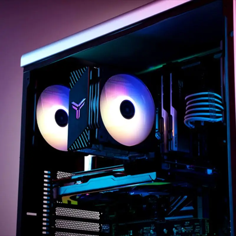 4 теплопроводов холодильник Процессор процессорный кулер для AMD Intel 775 1150 1151 1155 1156 1000CR Процессор радиатора молчание 4Pin ПК Процессор Вентилятор охлаждения