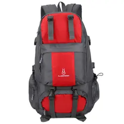 50L унисекс водонепроницаемый мужской рюкзак, дорожная сумка, спортивная сумка, сумка для альпинизма, пешего туризма, альпинизма, кемпинга
