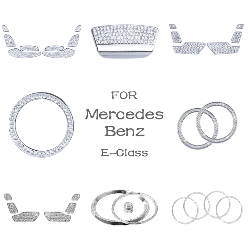 Для Mercedes Benz Аксессуары E Класс W212 W213 AMG Bling Наклейка Детали интерьера Украшения