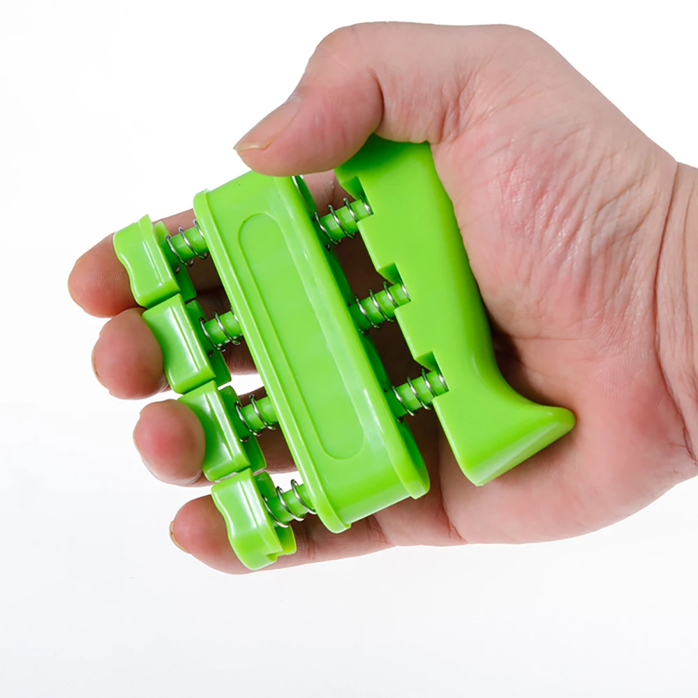 1PC Hand grip finger trainer Strengthener Two-way spring adjustable Power training Piano Guitar finger exercise equipment Home hand strengthener finger trainer finger strength trainer hand grip trainers hand grip exerciser hand exerciser hand trainer