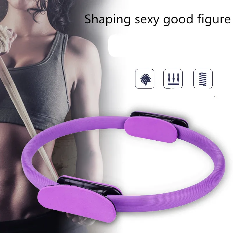 

Pilates Ring Magic Circle Body Muscles Yoga Tool Fitness Exercise Training Back Slimming Fitness Gymnastics Yoga Circle Ring