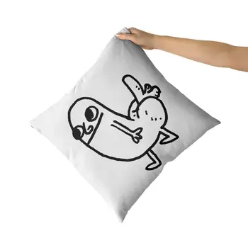

Dickbutt Cotton Canvas custom pillow custom covers Throw Pillow Pillow Covers personalized gifts