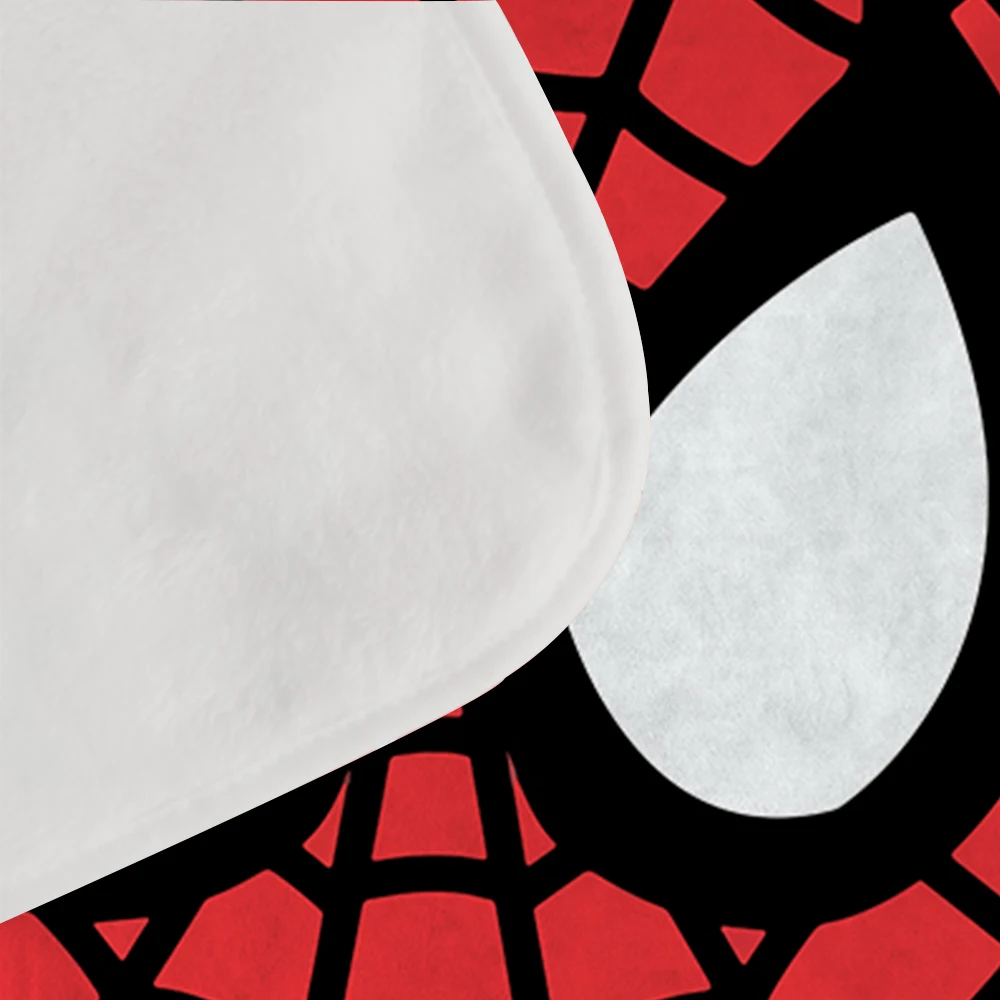 Marvel супергерой логотип круглый мягкий теплый фланелевый одеяло кровать диван использовать офис дома открытый зимний самолет сон в путешествиях обёрточная бумага одеяло s