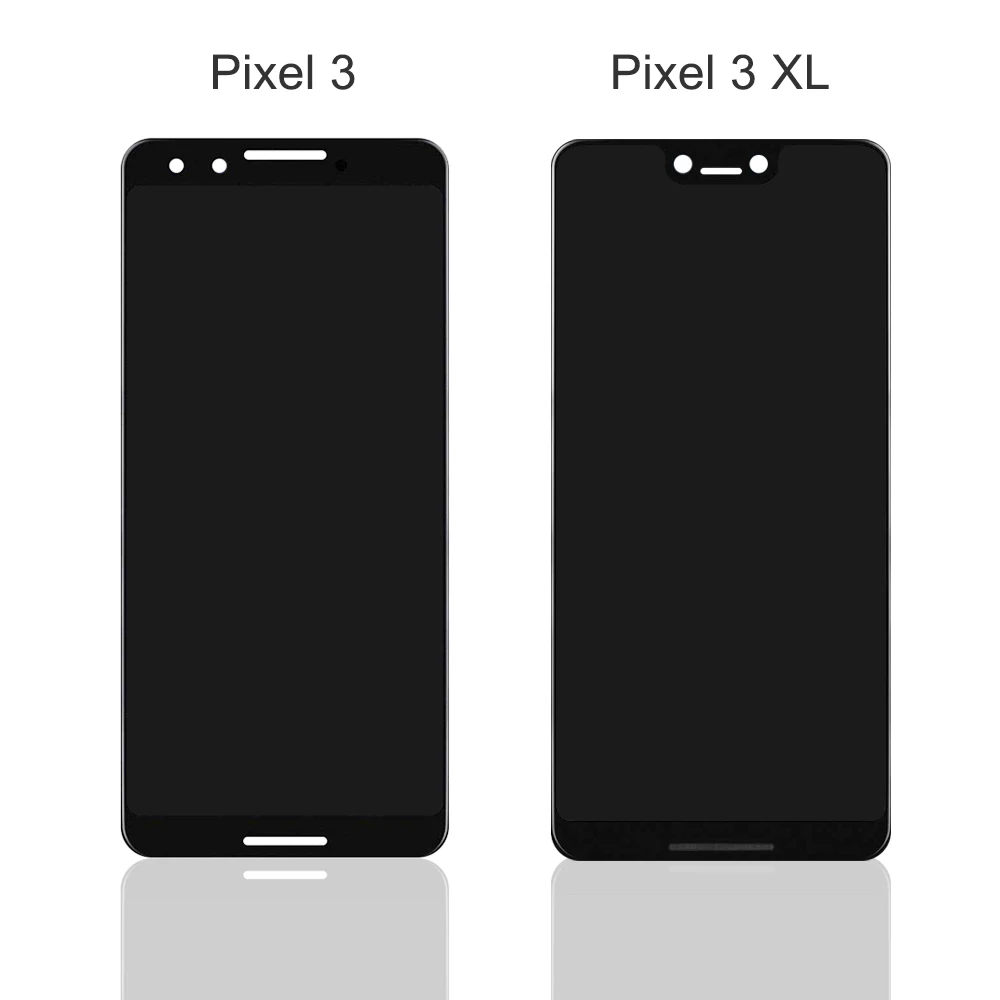 Для 6," Google Pixel 3 XL ЖК-дисплей и для 5,5" Google Pixel 3 ЖК-экран+ сенсорная панель дигитайзер