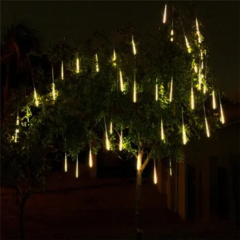 

Meteor shower light string Solar Light Bar Light String LED Holiday Light Outdoor Decorative Light christmas decoration #4N07