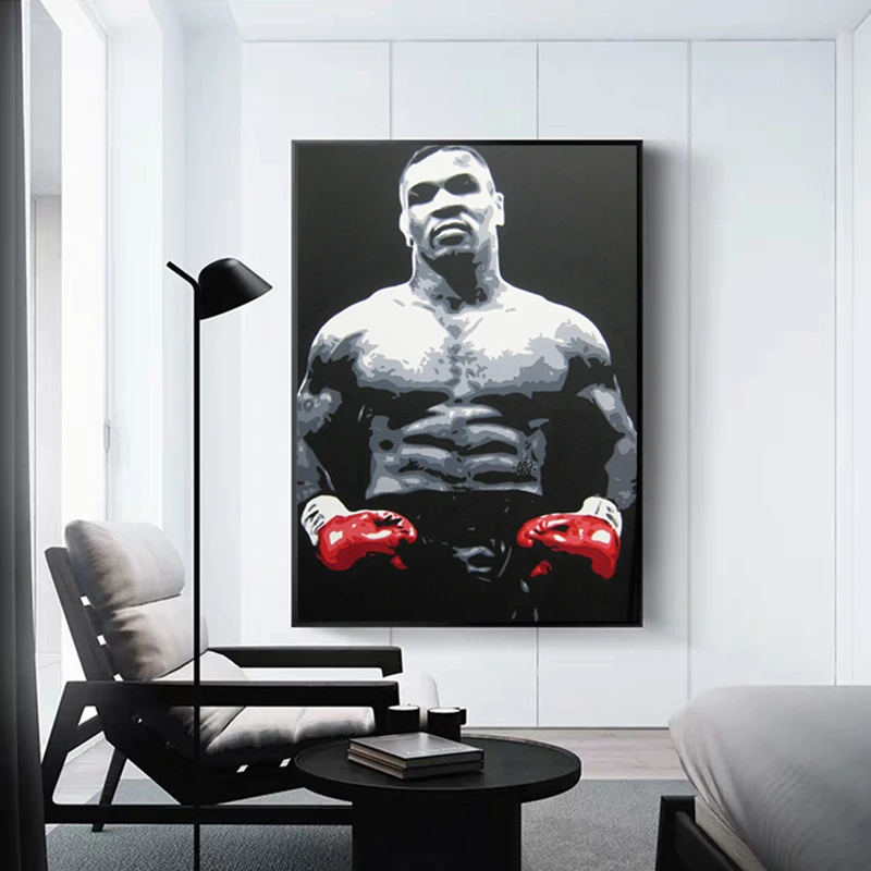 Алмазная краска ing Mike Tyson DIY Алмазная краска ing Boxing 5D полная квадратная мозаика Спортивная краска горный хрусталь стежок для украшения дома