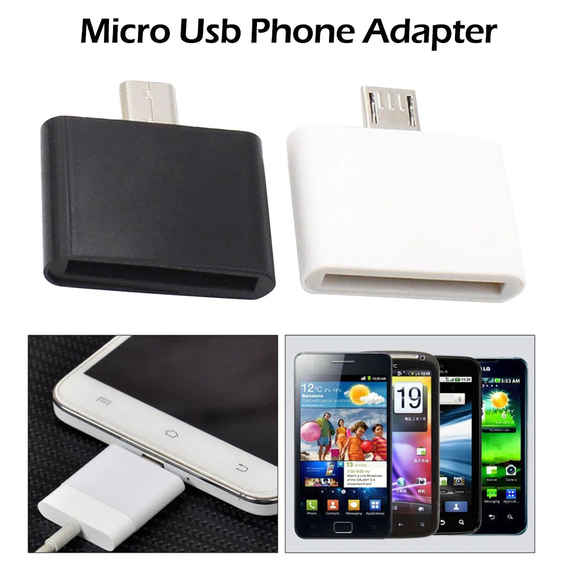 Телефон адаптер 30 Pin Micro USB V8 Кабель мама-папа зарядное устройство адаптер передачи данных адаптер для IPhone samsung htc