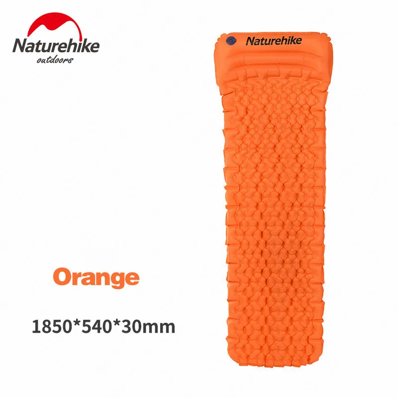 Naturehike складной надувной матрас портативный кемпинг коврик для сна с подушкой