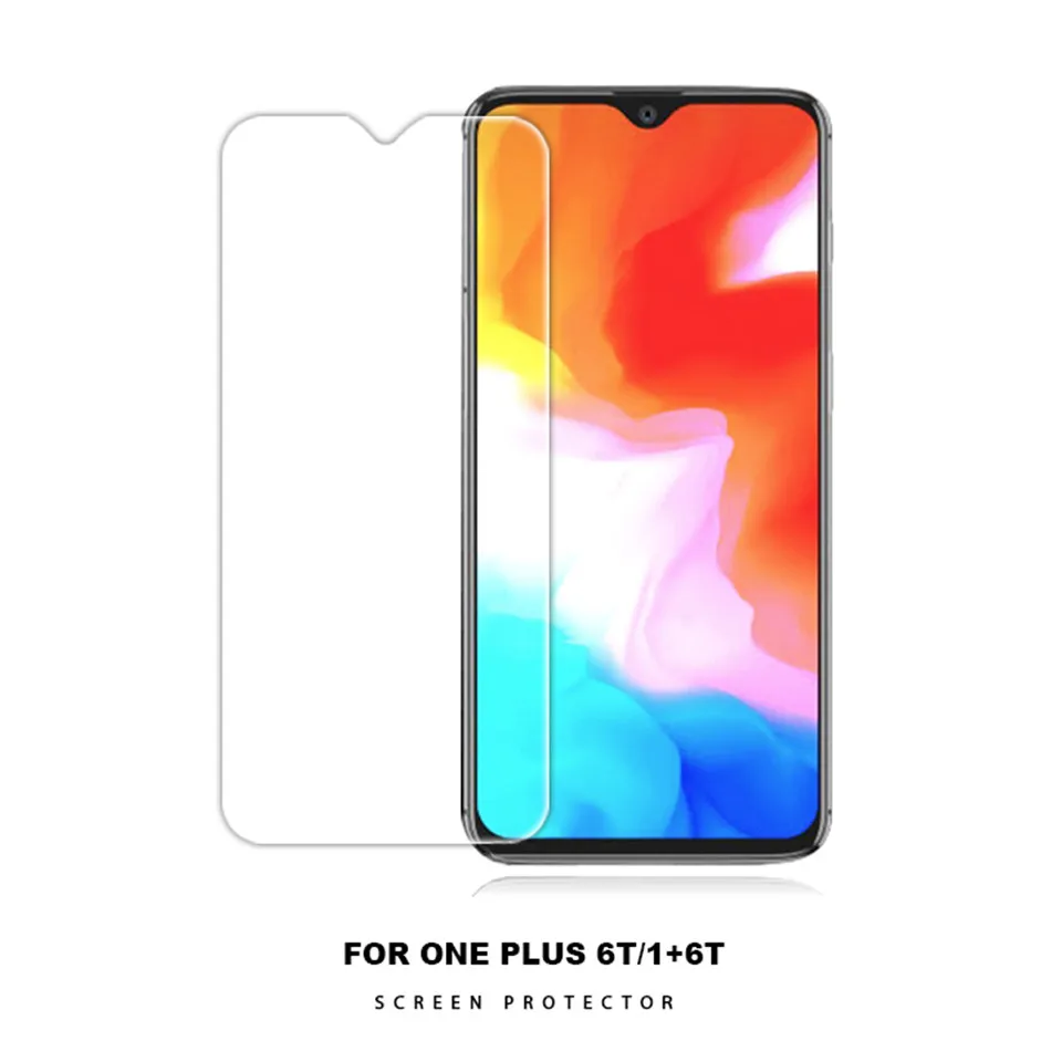 2 шт закаленное стекло scrren guard для Oneplus 7T 7 6 6T 5 5T 3 3t 9H 2.5D 0,3 мм высокопрозрачное защитное стекло