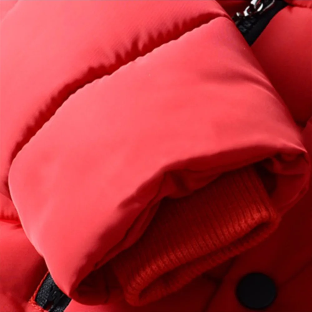 EASY BIG Winter Warm Hooded Children Down Jacket For Girls Unisex Children Parkas Jacket For Boys CC0111