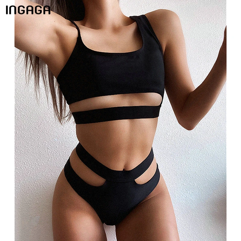 Black bathing suit women Clearance